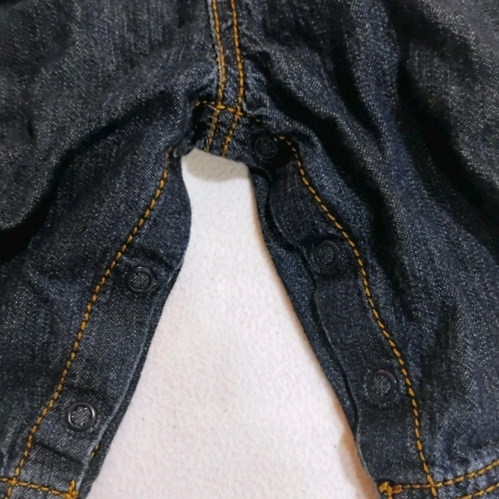 Charming Denim Kids Overalls - Picture 6 of 9